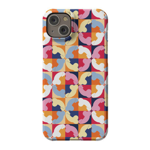 Penis Tile Pattern Phone Case