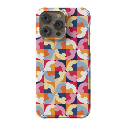 Penis Tile Pattern Phone Case