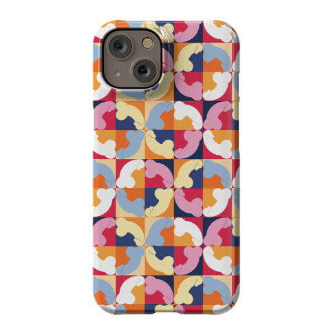 Penis Tile Pattern Phone Case