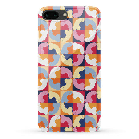 Penis Tile Pattern Phone Case