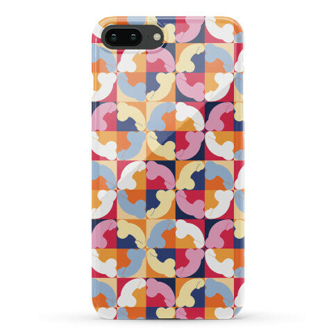 Penis Tile Pattern Phone Case