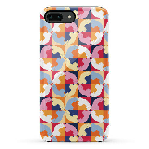 Penis Tile Pattern Phone Case