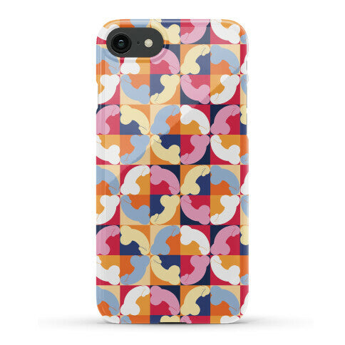Penis Tile Pattern Phone Case
