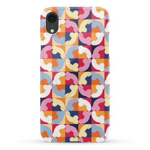 Penis Tile Pattern Phone Case