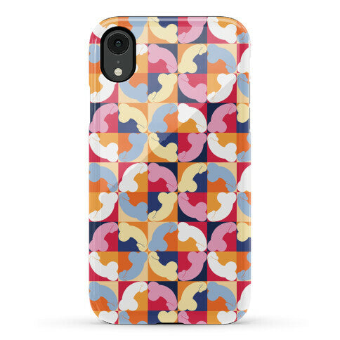 Penis Tile Pattern Phone Case