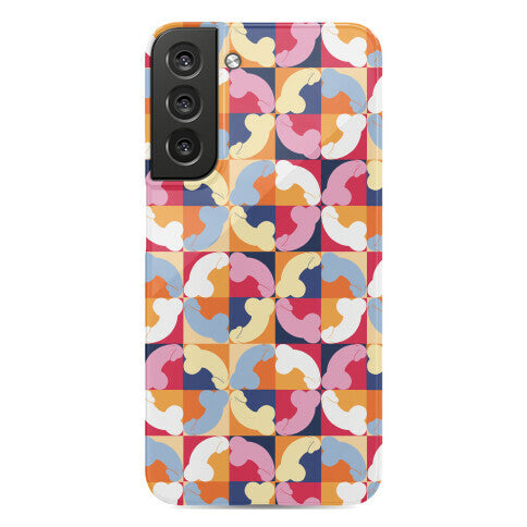 Penis Tile Pattern Phone Case