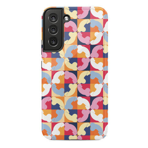 Penis Tile Pattern Phone Case