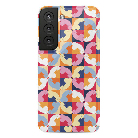 Penis Tile Pattern Phone Case