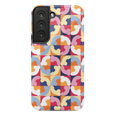 Penis Tile Pattern Phone Case
