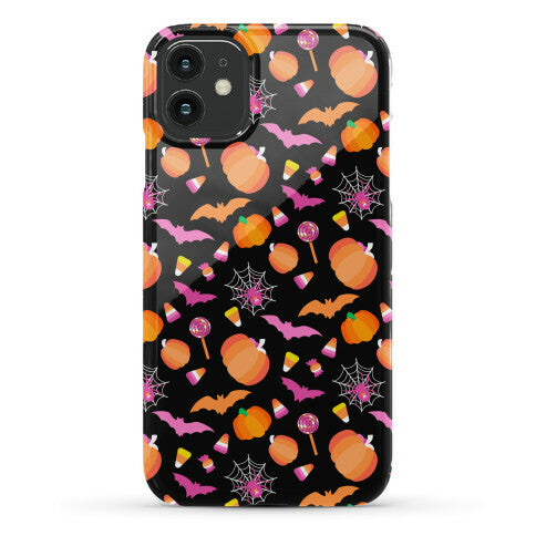 Lesbian Pride Halloween Pattern Phone Case