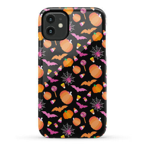 Lesbian Pride Halloween Pattern Phone Case