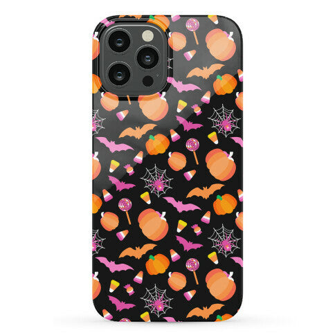 Lesbian Pride Halloween Pattern Phone Case