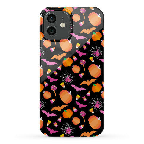 Lesbian Pride Halloween Pattern Phone Case