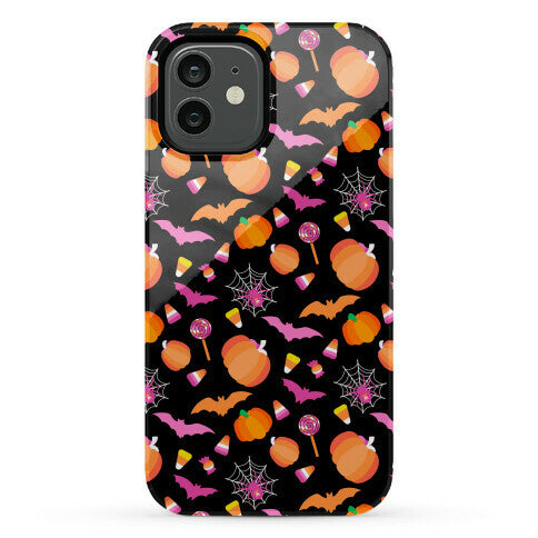 Lesbian Pride Halloween Pattern Phone Case