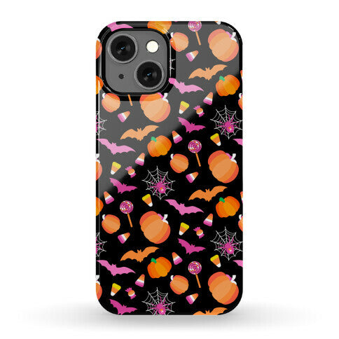 Lesbian Pride Halloween Pattern Phone Case