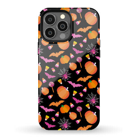 Lesbian Pride Halloween Pattern Phone Case