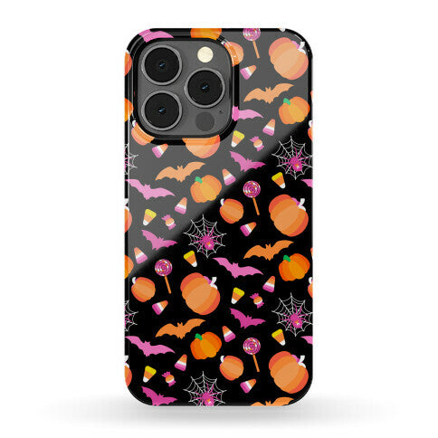 Lesbian Pride Halloween Pattern Phone Case