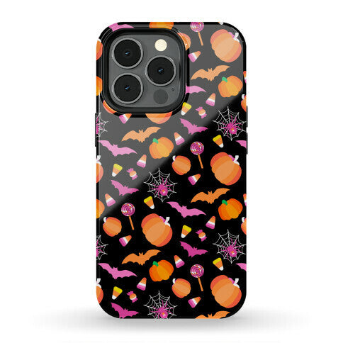 Lesbian Pride Halloween Pattern Phone Case