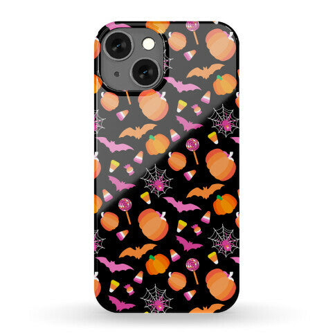 Lesbian Pride Halloween Pattern Phone Case
