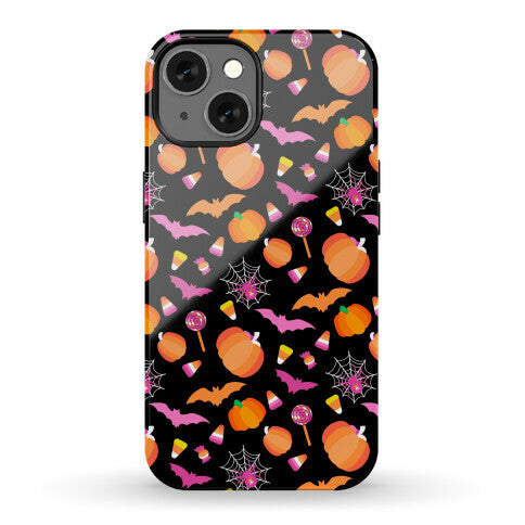 Lesbian Pride Halloween Pattern Phone Case
