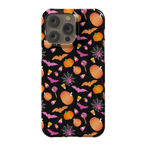 Lesbian Pride Halloween Pattern Phone Case