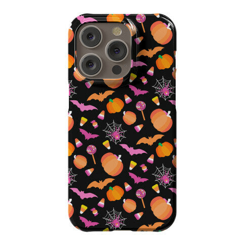 Lesbian Pride Halloween Pattern Phone Case