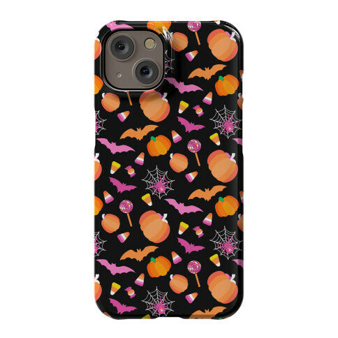 Lesbian Pride Halloween Pattern Phone Case