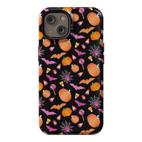 Lesbian Pride Halloween Pattern Phone Case