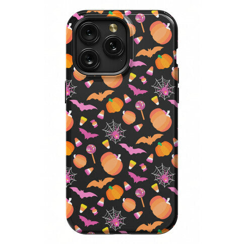 Lesbian Pride Halloween Pattern Phone Case