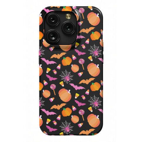 Lesbian Pride Halloween Pattern Phone Case
