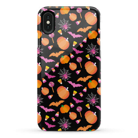 Lesbian Pride Halloween Pattern Phone Case