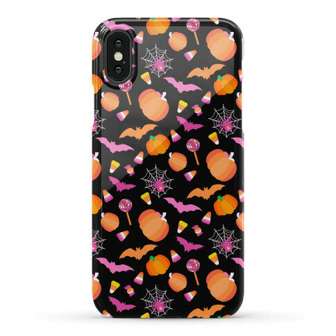 Lesbian Pride Halloween Pattern Phone Case