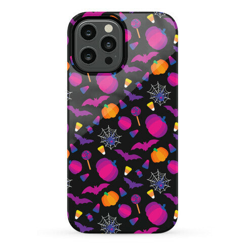 Bisexual Pride Halloween Pattern Phone Case