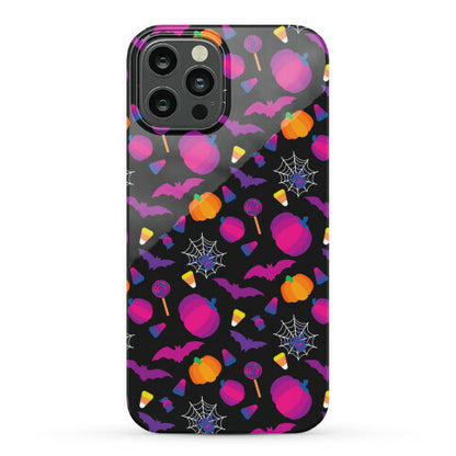 Bisexual Pride Halloween Pattern Phone Case