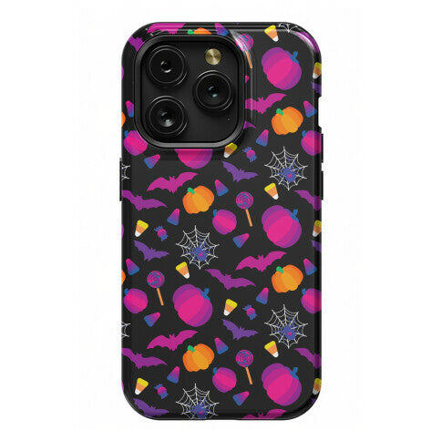 Bisexual Pride Halloween Pattern Phone Case