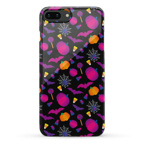 Bisexual Pride Halloween Pattern Phone Case