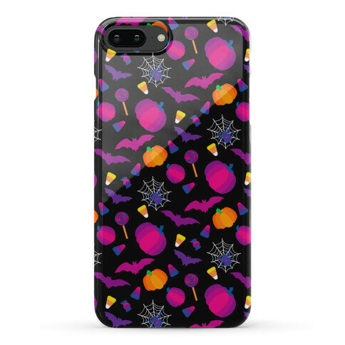Bisexual Pride Halloween Pattern Phone Case