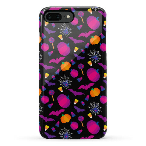 Bisexual Pride Halloween Pattern Phone Case