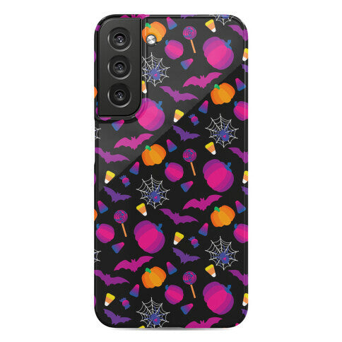 Bisexual Pride Halloween Pattern Phone Case