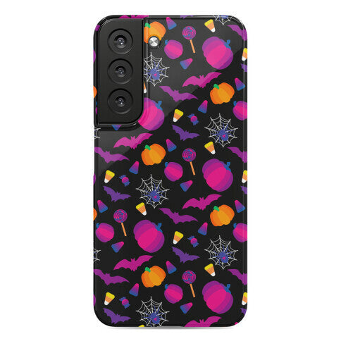 Bisexual Pride Halloween Pattern Phone Case