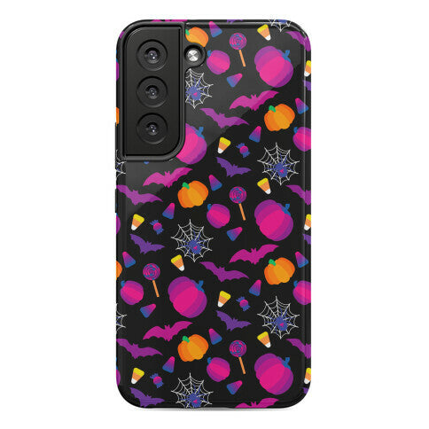 Bisexual Pride Halloween Pattern Phone Case