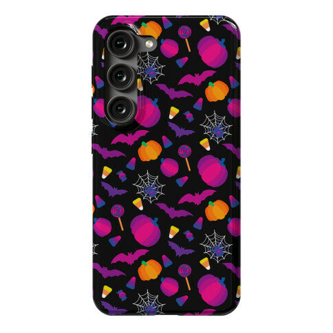 Bisexual Pride Halloween Pattern Phone Case