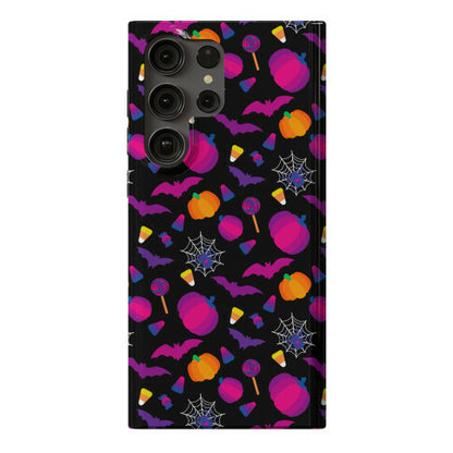 Bisexual Pride Halloween Pattern Phone Case