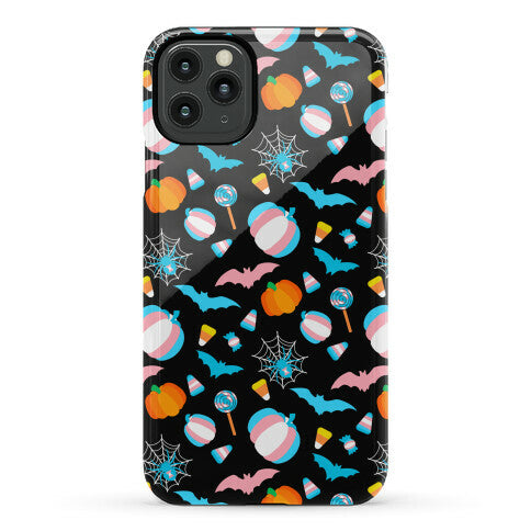 Transgender Pride Halloween Pattern Phone Case