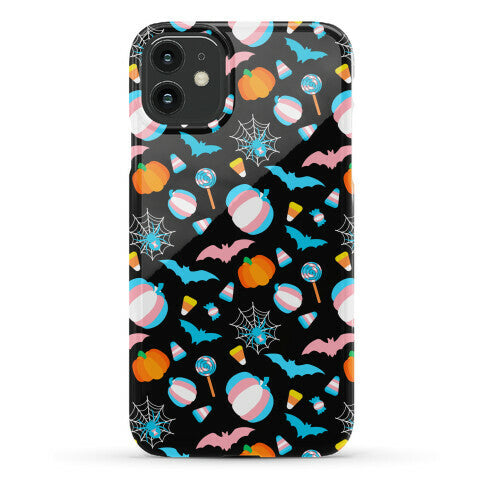 Transgender Pride Halloween Pattern Phone Case