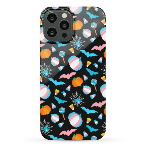 Transgender Pride Halloween Pattern Phone Case
