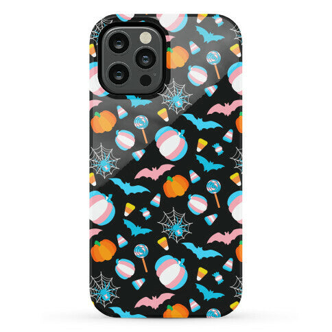Transgender Pride Halloween Pattern Phone Case