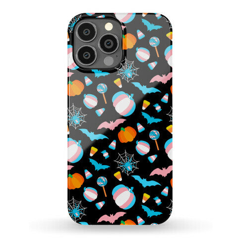 Transgender Pride Halloween Pattern Phone Case
