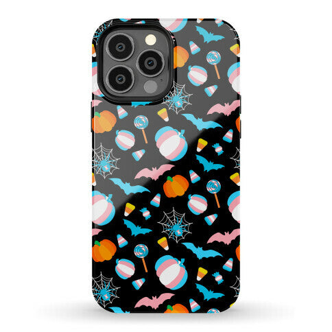 Transgender Pride Halloween Pattern Phone Case