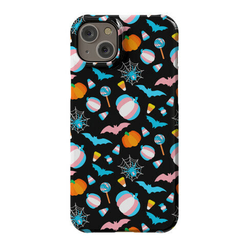 Transgender Pride Halloween Pattern Phone Case